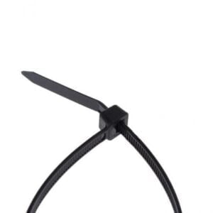 Opaski zaciskowe 4 8 370 mm czarne opakowanie 100 szt 802 1200