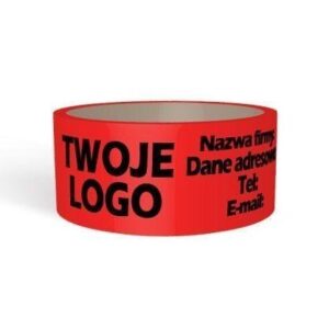 Tasma z nadrukiem 48 60 1 kolor tlo 720 sztuk ECO SOLVENT 18649 1200