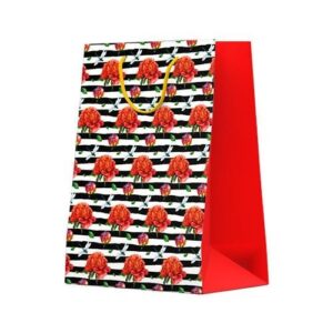 Torebka na prezent 31 14 46 cm motyw kwiatowy 1 495 1200